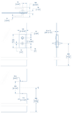 SERE Patch with Mortise Lockset