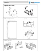 LEAF Hydraulic Pivot hinge for Glass Doors
